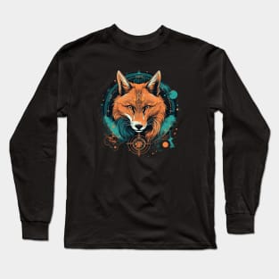 Cute fox emblem Long Sleeve T-Shirt